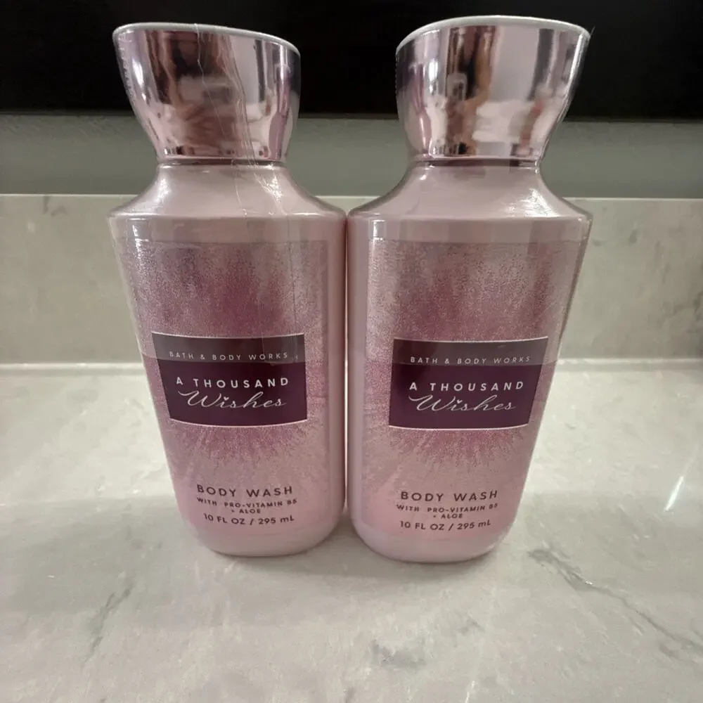 Bath & Body Works A Thousand Wishes Lot of 2 Body Wash Gel Full Size New Sealed